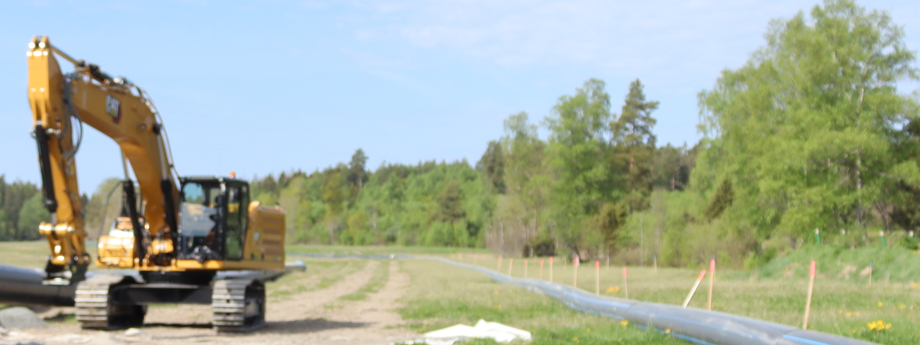 Ledningsbyte ger säkrare vattenleveranser i Vallentuna Ledningsbyte ger säkrare vattenleveranser i Vallentuna